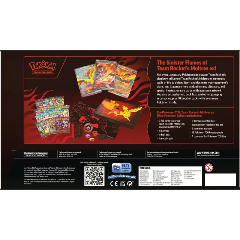 Pokémon - Team Rocket's Moltres ex Ultra-Premium Collection (EN)