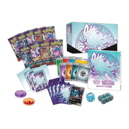 Pokémon Scarlet & Violet Temporal Forces Elite Trainer Box Walking Wake Content