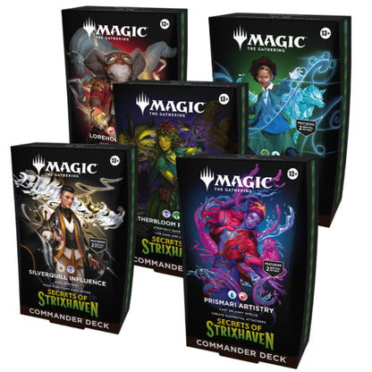 Magic: The Gathering - Secrets of Strixhaven Commander Decks (EN)