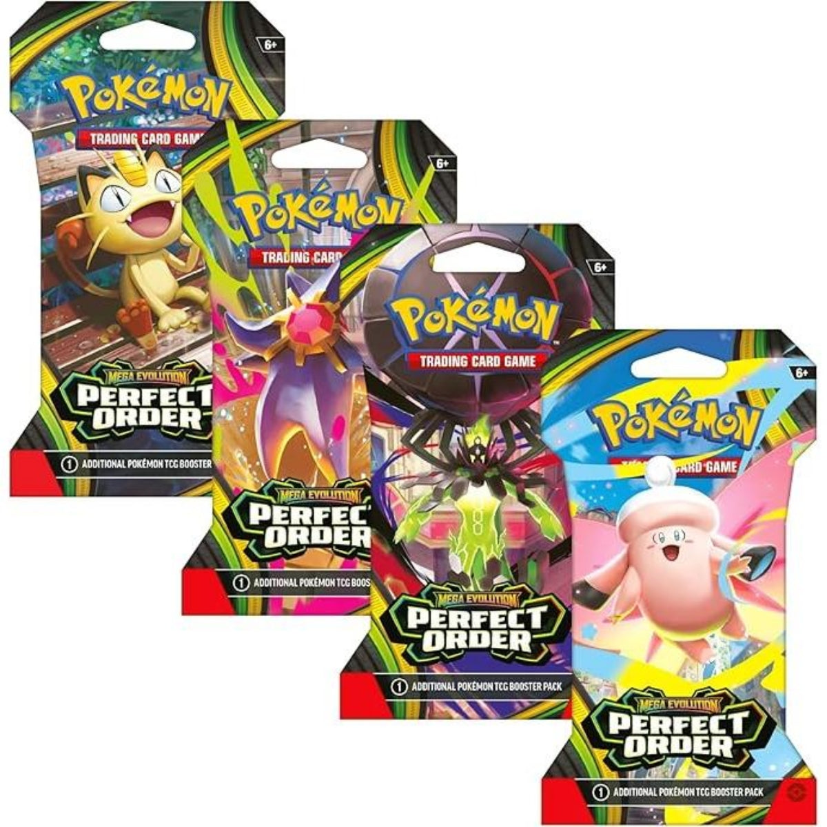 Pokémon - Mega Evolution - Perfect Order Sleeved Booster Pack (EN)