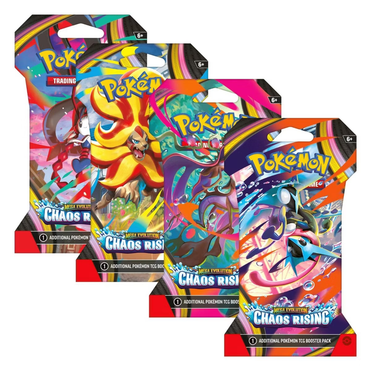Pokémon - Mega Evolution - Chaos Rising Sleeved Booster Pack (EN)