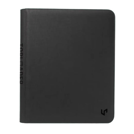 Ultra Pro - 9-Pocket Zippered Toploader Premium PRO-Binder Black