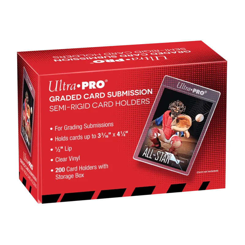 Ultra Pro 1/2" Graded Card Submission Semi-Rigid Card Holders