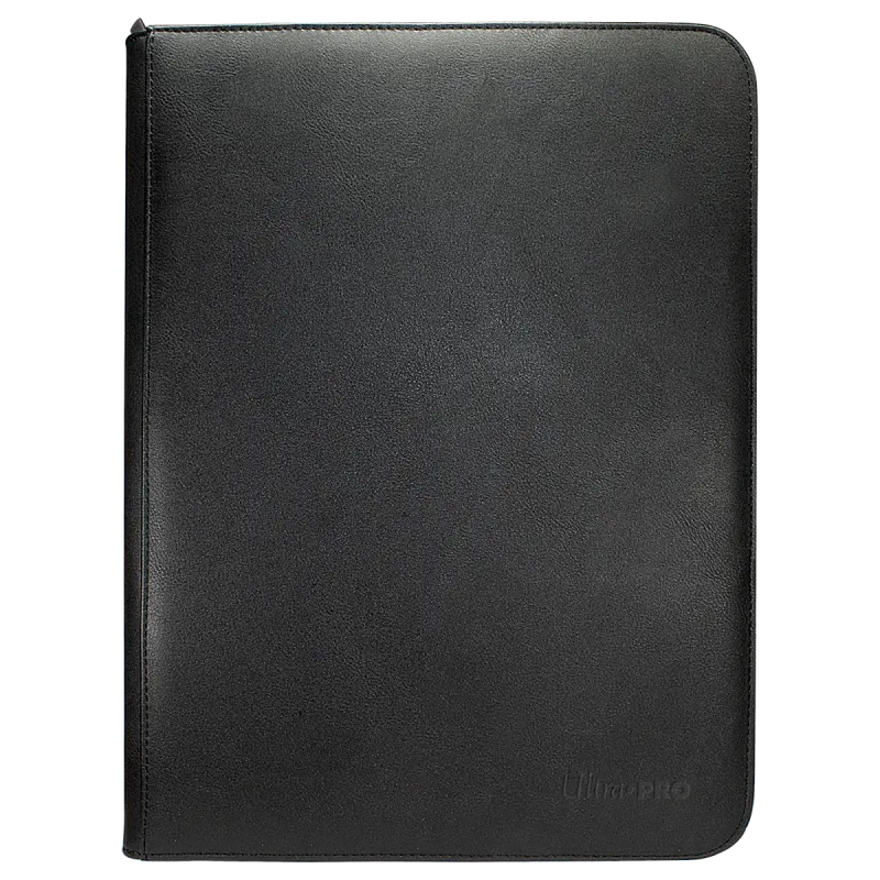 Ultra Pro  Vivid 9-Pocket Zippered PRO-Binder Black