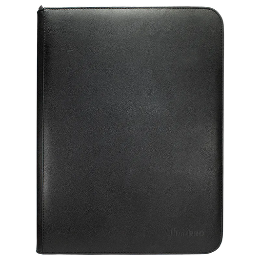 Ultra Pro  Vivid 9-Pocket Zippered PRO-Binder Black